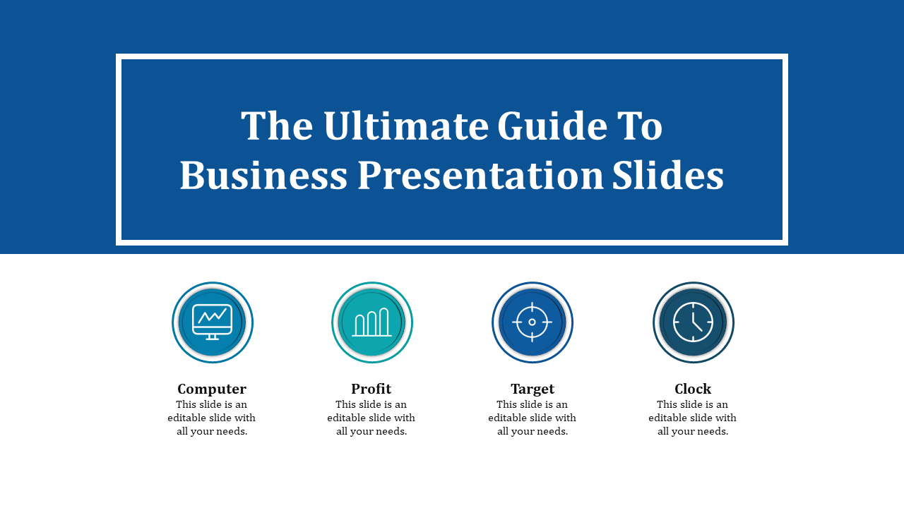 Creative Business Presentation Slides Template